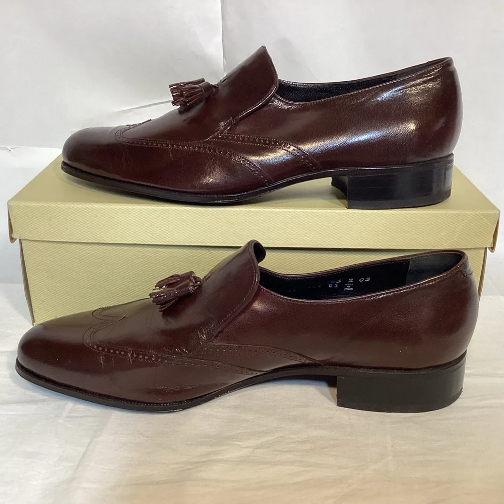 NWT Florsheim Dark Brown Tassel Loafers Men’s size 8 1/2